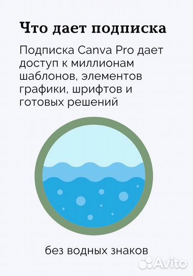 Canva PRO, оплата после, гарантия