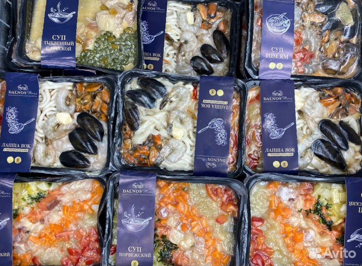Лапша Вок. Морепродукты
