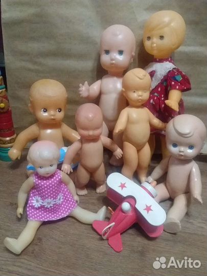Куклы СССР. Рельефные