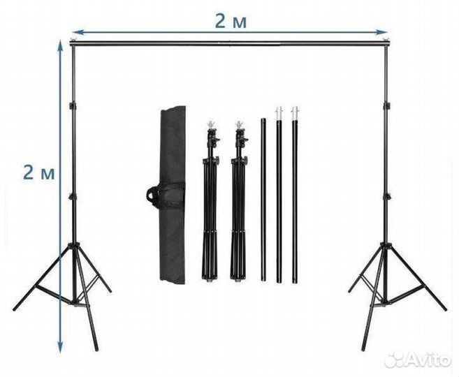Стойка для фотофона 2*2 м