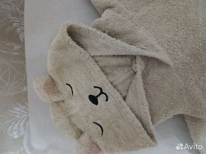 Полотенце пончо детское