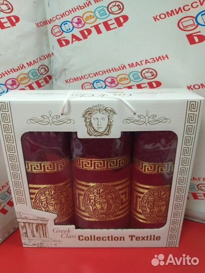 Подарочный набор махровые полотенца Greek