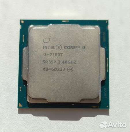 Процессор intel core i3-7100T