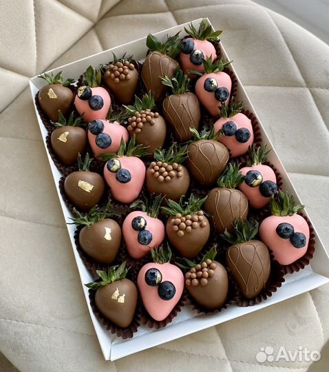 Клубника в бельгийском шоколаде