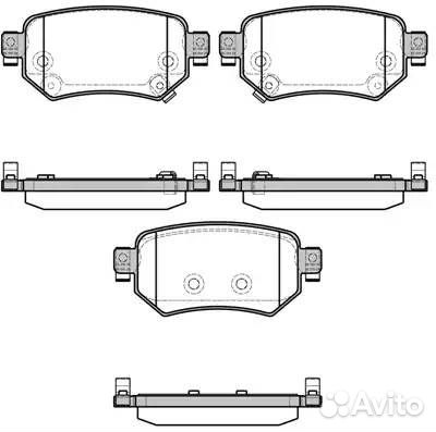 Колодки задние mazda 6 III 2012-больше чем remsa 1