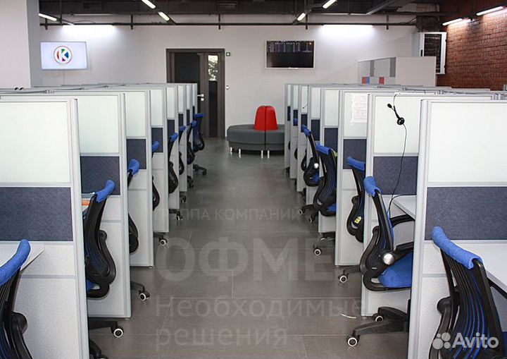 Новая мебель для колл-центров Астрал (Astral)