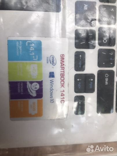 Клавиатура и тачпад smartbook 141c