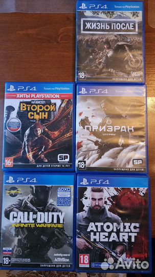 Игры ps4 Atomic Heart