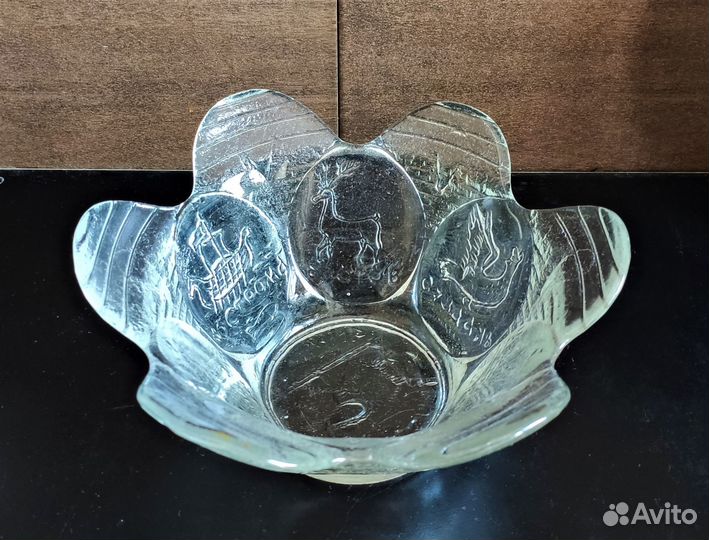 Вазочки СССР хрусталь стекло