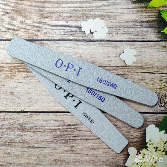 Пилочки OPI - разные формы и абразивности