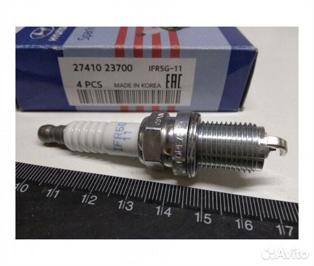 Свечи зажигания Elantra(00-06),IX55 (07-13) иридий