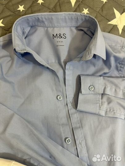 Школьные Рубашки Next и Marks Spencer 134-140