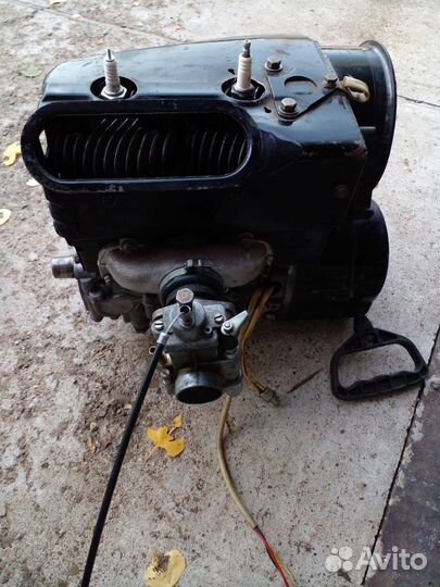 Двигатель на снегоход Рысь