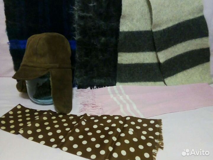 40-90-е г.Стар. и винтаж. гол. уборы,шарфы,платки