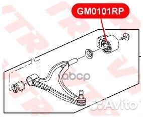 Полиуретановый сайлентблок рычага передней подв