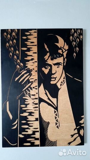 Картина панно маска настенная СССР