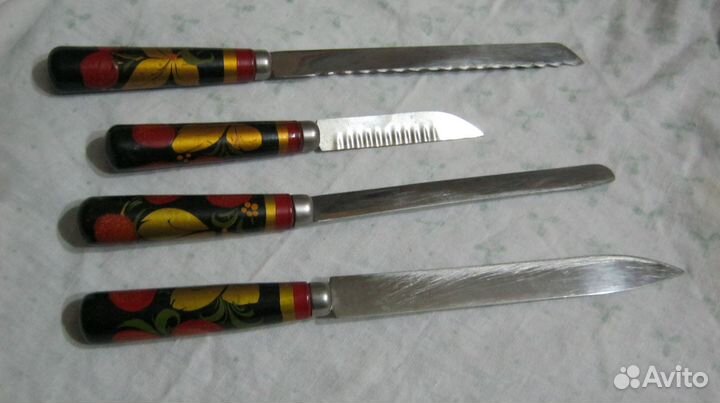 Набор кухонных ножей бу