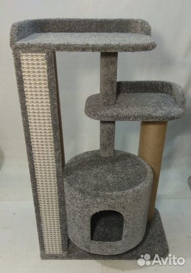 Когтеточка,крепкий игровой комплекс для кошек круп