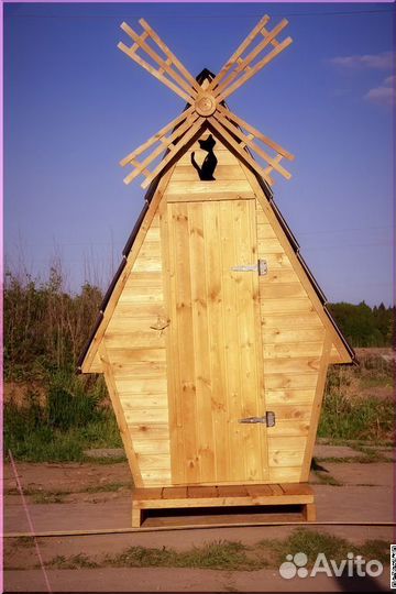 Дачный туалет с установкой HME559