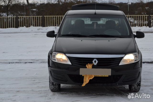 Renault Logan 1.4 MT, 2011, битый, 117 000 км объявление продам