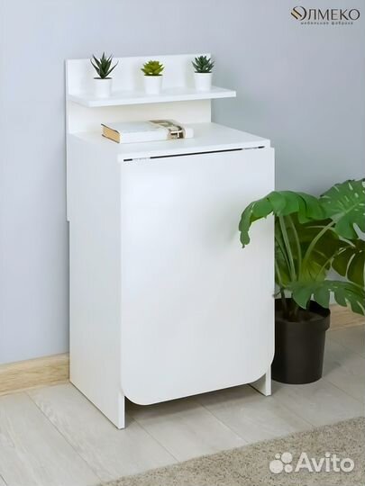 Новый Белый Маникюрный Стол 100x95x45см Складной