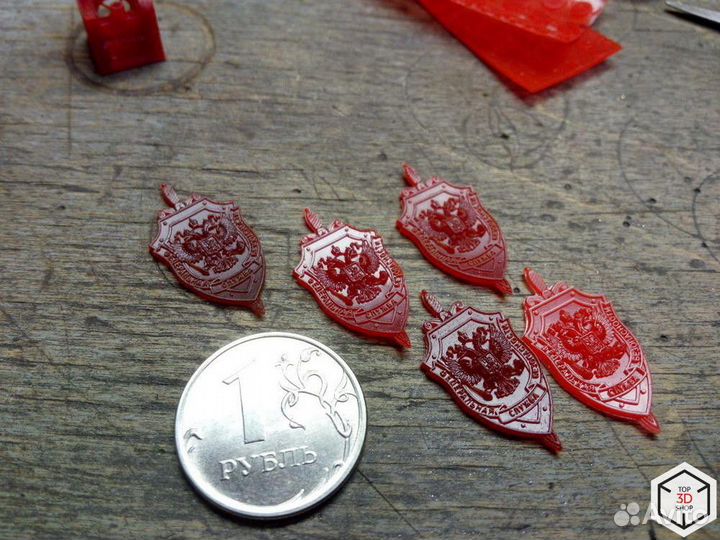 3d печать 3Д Фотополимерная Фигурки Буквы