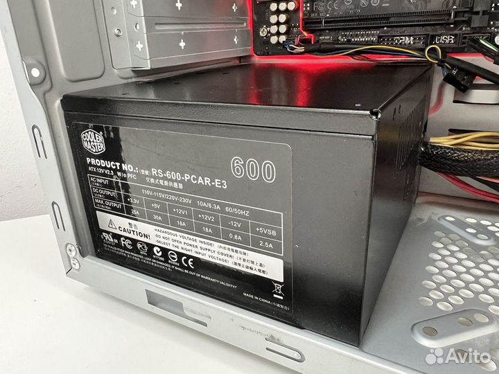 Игровой пк на i5 7600K и GTX 1660 Super