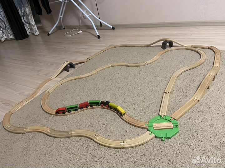Деревянная железная дорога IKEA