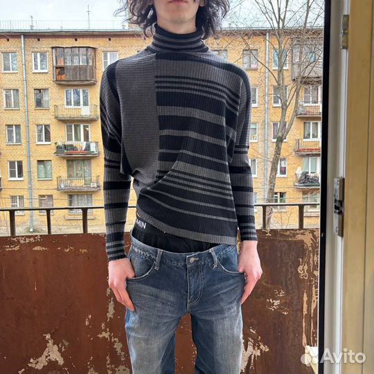 Ассиметричный свитер Hysteric Glamour