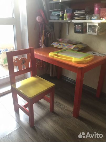 Стол и стул Криттер IKEA (икеа)