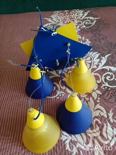 Люстра потолочная бу