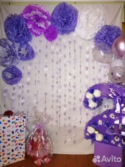 Оформление детских праздников, создание декораций