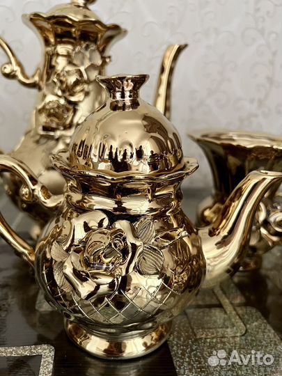 Чайно кофейный сервиз (новый)