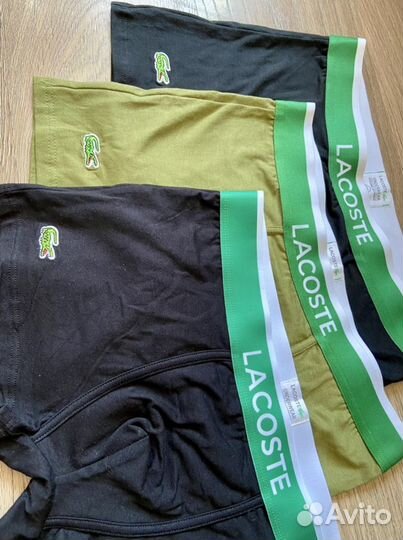 Новые Трусы боксеры плавки lacoste