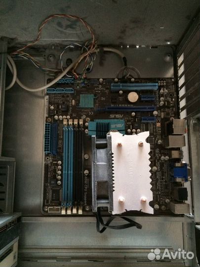 Материнская плата с процессором AMD Phenom II x6