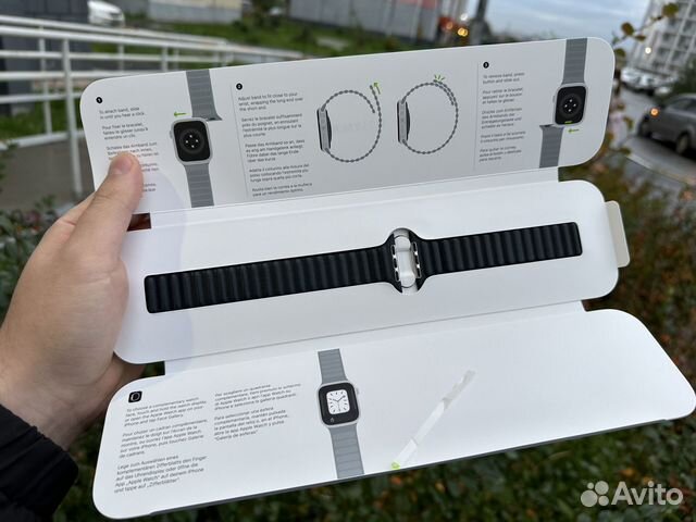 Оригинальный кожаный ремешок Apple Watch 42mm/44mm купить в Челябинске ...