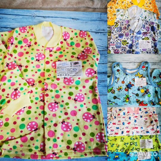 Ползунки, кофточки