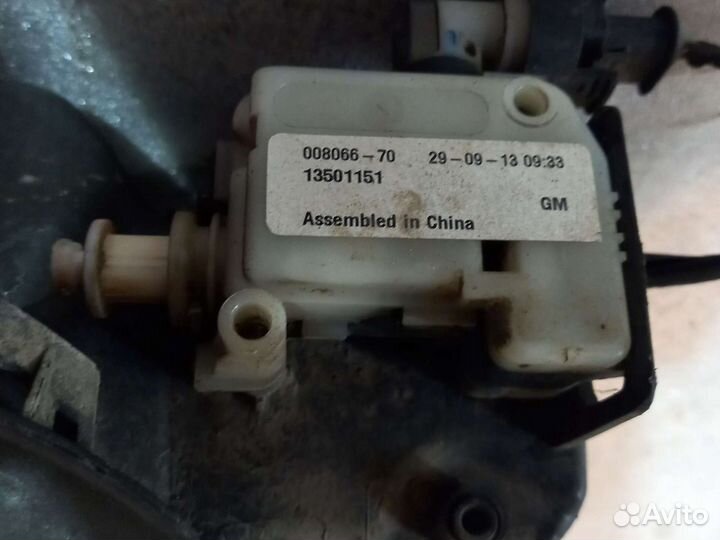 Корпус люка бензобака Chevrolet Cruze