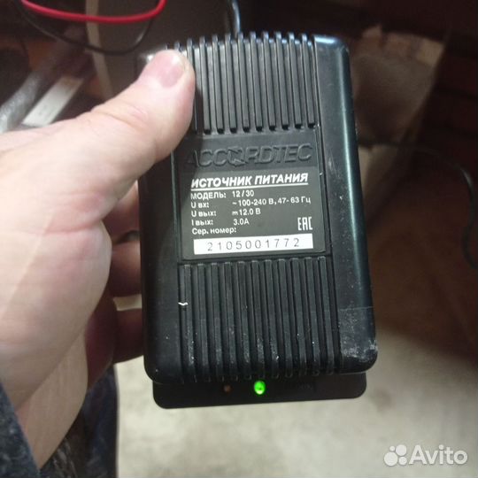 Блок питания Accordtec 12/30, 12в 3a