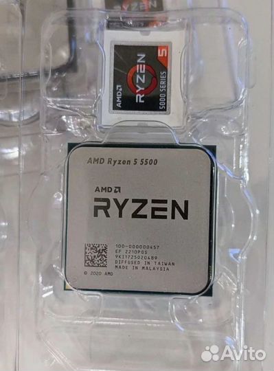 Процессор amd ryzen 5 5500 новый гарантия