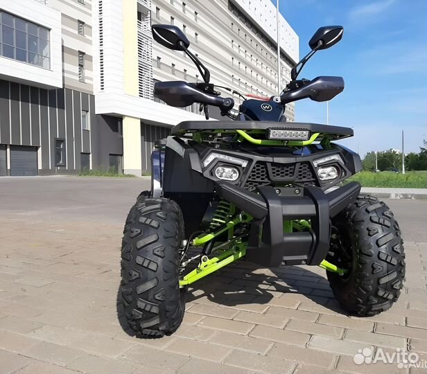 Квадроцикл Motoland 125 Wild X Pro Серый