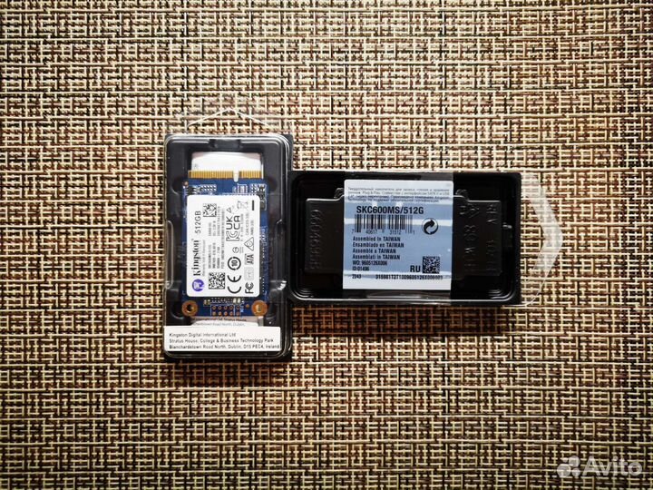 Ssd Msata 512Гб Kingston SKC600MS