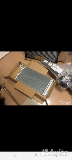 Радиатор кондиционера VW polo / Skoda Rapid