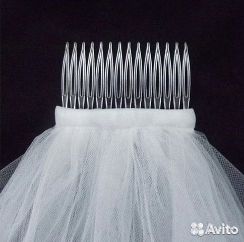 Новая белая фата(в наличии много)