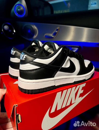 Nike Dunk Low Black White Оригинал