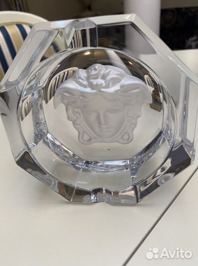 Пепельница Versace (оригинал) Хрусталь Германия Ro