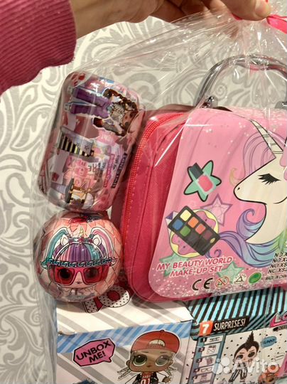 Подарочный набор лол + косметика