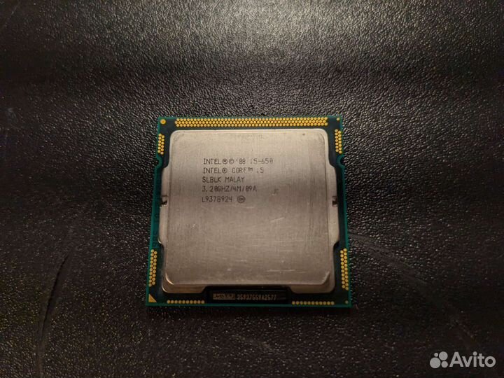 Процессор intel core i5 650