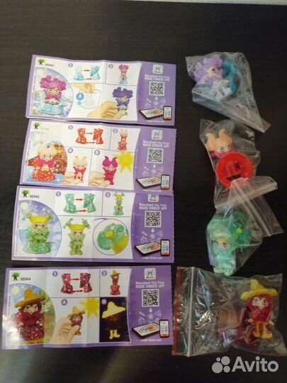 Серии из киндера феи, куколки