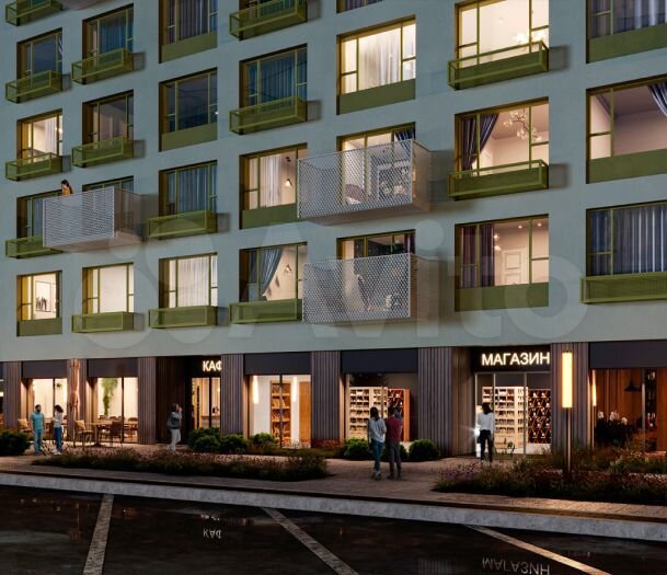 1-к. квартира, 42,6 м², 2/13 эт.